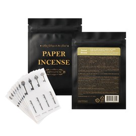 OPTATUM Paper Incense Refill - 48pcs of Incense Paper Strips, Quick Usage & Long-Lasting Fragrance, Eliminating Bathroom, Kitchen, Pet Odors - Forest Dream