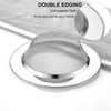 LASSHSWA 2 PCS Kitchen Sink Strainer Stainless Steel, Kitchen Sink
