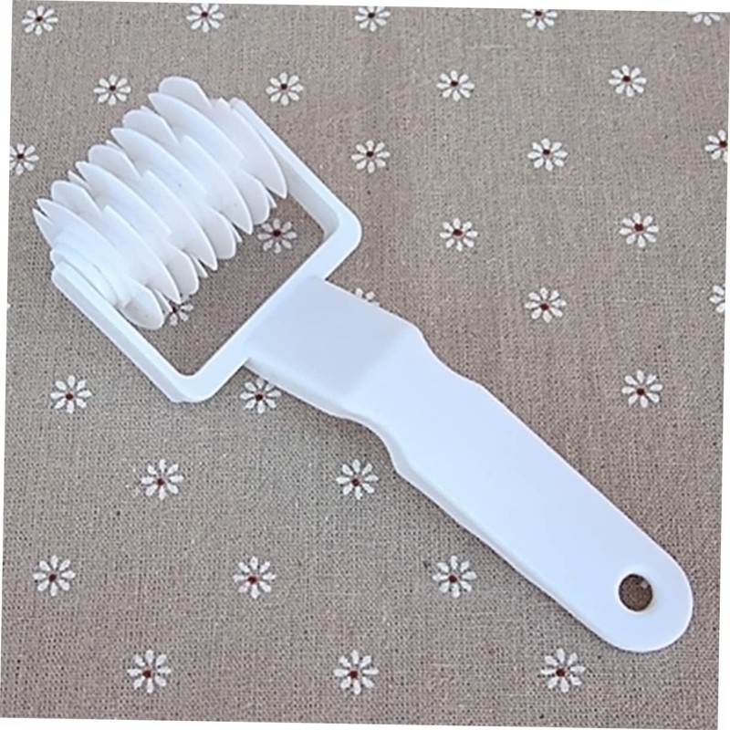 CIYODO Lattice Roller Cutter Tool White Baking Tool for Dough