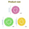 60 Pcs Reusable Food Covers, Clear Elastic Food Storage Covers