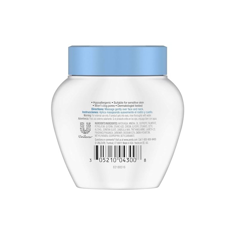 Pond's Crema Piel Seca 3.9 oz (Paquete de 2)