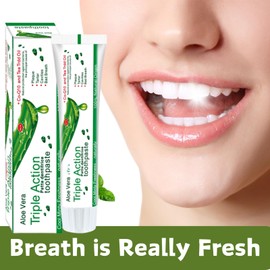 Teeth Whitening Toothpaste with Aloe Vera, Gentle Toothpaste Whitening for Daily Use, Daily Use Tooth Paste to Brighten Teeth, Toothpastes for a Radiant Smile
