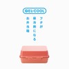 Miyoshi Seisakujyo 0101-0186 GEL-COOL Lunch Box, Integrated Ice Pack, Macaron