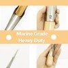 FCOUIID Marine Rope Splicing Spike FID with Wood Handle, Swedish