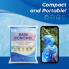 CloudTen Compact and Disposable Rain Ponchos for Men and Women