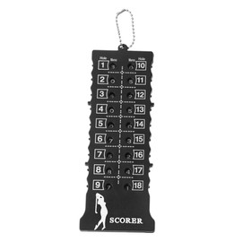 Totority Portable Golf Score Counter Durable Golfing Stroke Keeper Lightweight Compact Design for Easy Carrying for Outdoor Sports Golf Games