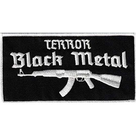 Generisch Terror Black Metal Patch, black