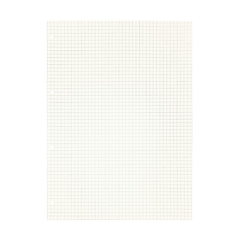 Zelten 2 Pack A4 90 Sheets/180 Pages Squared Loose Leaf