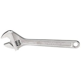 Proto 6-Inch Click-Stop Adjustable Wrench, Chrome Finish