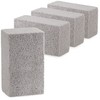 com-four® 4 x Grill Cleaning Stone - Pumice Stone for