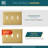 Rio Salto MIDSIZE BRASS Light Switch Plate Outlet Cover Wall