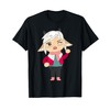 Cute Winking Goat Cartoon Character Design For Kids T-Shirt