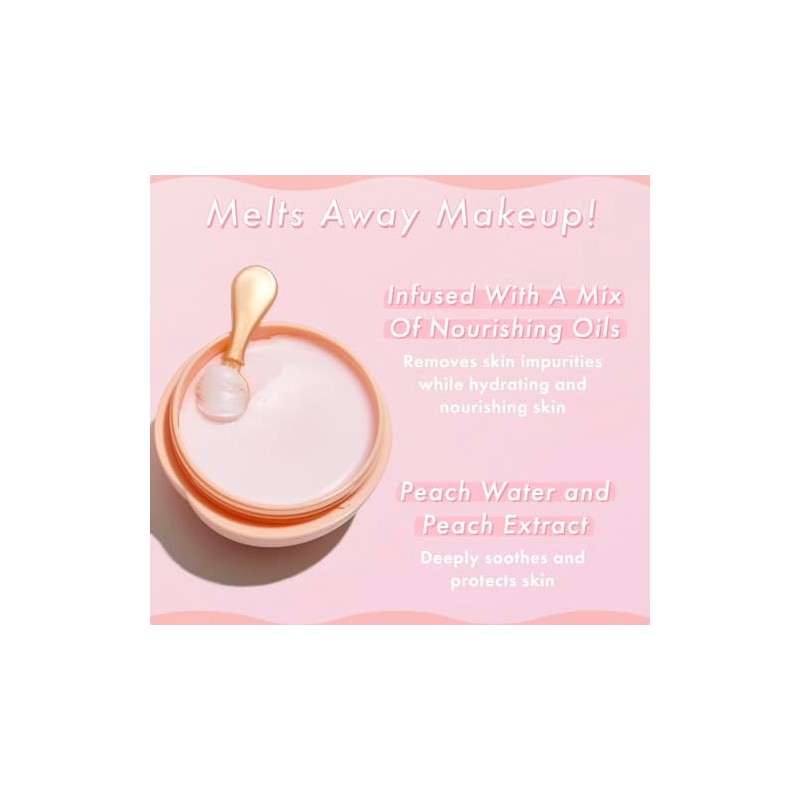 TONYMOLY Peach Punch Sherbet Cleansing Balm – Korean Makeup Remover
