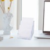 AMANDELIZABE 2 Pack Clear Acrylic Business Card Holder with 4
