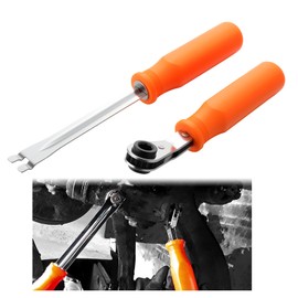 ACLONG Slack Adjusting Tool Wrench Kit for Air Brake Systems –2PCS Set with 5/16" Ratcheting Wrenches and Fork End Release Tool, for Heavy-Duty Trucks, Long Haul Trucks, and Trailers