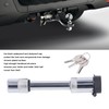 Trailer Hitch Lock 5/8" Pin Tow Stainless Steel Barbell Style