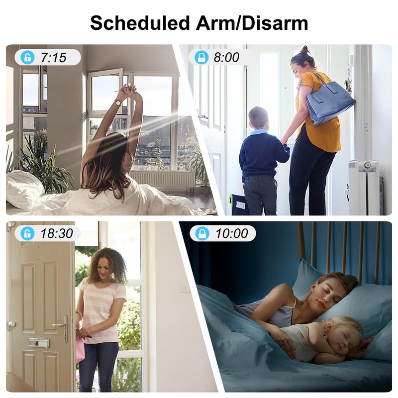 Motion Sensor Alarm, Motion Alarm Indoor with Phone APP Alert