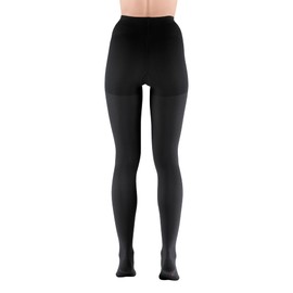 medi mediven comfort Kompressionsstrumpfhose ohne Spitze Unisex | Medizinische Kompressionsstrümpfe CCL2 für Damen und Herren | Schwarz | Größe IV