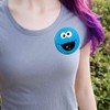 Sesame Street Cookie Monster Face Pinback Button Pin, Multi, 2.25