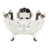 Serving Bowl European Style Retro Elegant Alloy Fruit Bowl for