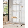 Bigzzia 4 Tier Folding Drying Rack Clothing Clothes Horses Rack