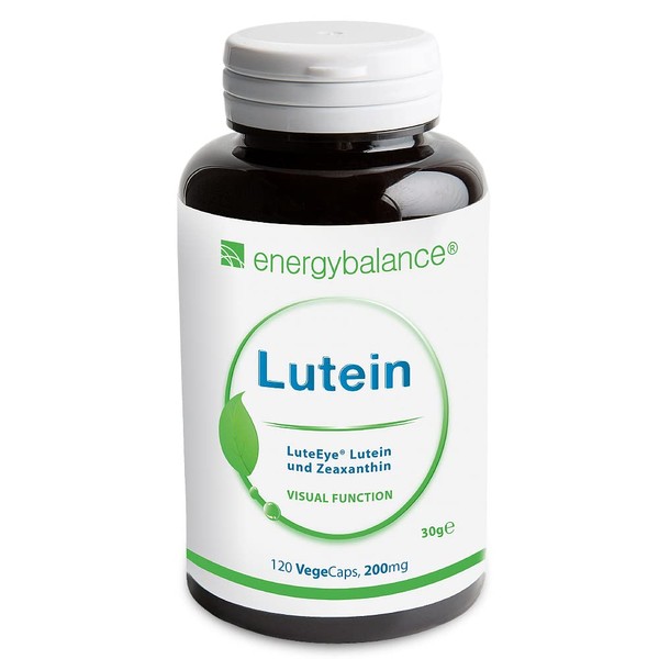 Lutein LuteEye + Zeaxanthin Capsules - Carotinoid Antioxidant - Vegan