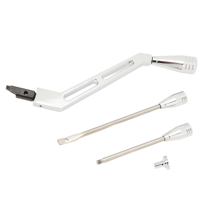 Shifter Lever Turn Signal Hazard Tilt Kit Polished Billet Stainless