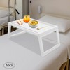 6 Pack Bed Tray Table Breakfast Trays Serving Tray, Bed
