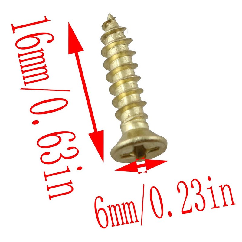 LQ Industrial Slide Bolt Latch Catch 2Inch Brass Surface Slide