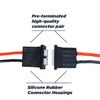 Newport Battery Quick Connect/Disconnect Connectors Terminals for Trolling Motor -Heavy