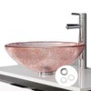 KECTIAKL Vessel Sink Mounting Ring Fit for Home Bathroom Glass