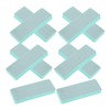 BUGUUYO 10pcs Sanding Sponge Finishing Buffer Blocks for Nail Shine
