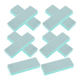 BUGUUYO 10pcs Sanding Sponge Finishing Buffer Blocks for Nail Shine Dual Side Nail File for Polishing