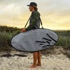 Wave Zone Skimboard Bag, Padded Canvas with 3/4 Zipper, Shoulder
