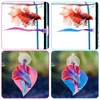 WILLBOND 2 Pieces Silicone Betta Fish Bed Leaf Hammock Betta