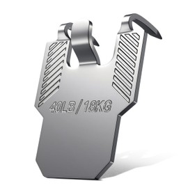 15-Pack Claw Picture Hangers for Drywall - Heavy Duty Picture Hanging Kit, 40lb Capacity Each, Tool-Free Installation for Pictures, Mirrors & Wall Decor