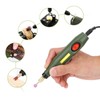 19Pcs Electric Grinder Machine Set Mini Adjustable Speed Hand Tool