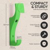 TOUGHOOK Unbreakable Plastic Safety Coat Hooks 10 Pack FERN (Green)