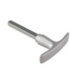 INTRA-TEC Garage Door Handle Aluminium F1 9 x 82 mm