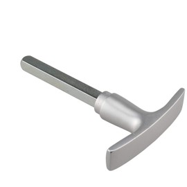 INTRA-TEC Garage Door Handle Aluminium F1 9 x 82 mm