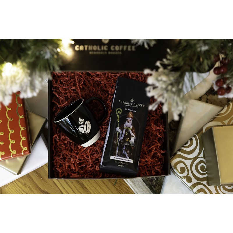 St. Nicholas Christmas Blend (Whole Bean) 12 ounces Catholic Coffee