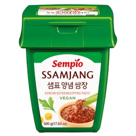 Sempio Korean Soybean Dipping Paste, Korean BBQ Sauce, Vegan Ssamjang 500g
