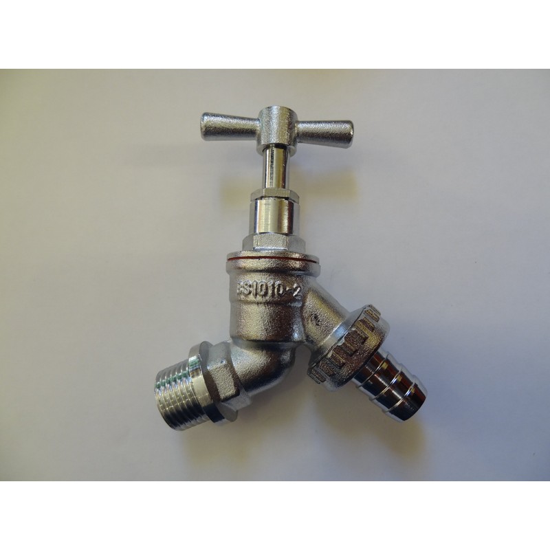 1/2 Inch Chrome Plated Outside Bib Tap