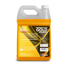 ULTRA 1PLUS Oat NAPS Free Extended Life Antifreeze + Coolant (50/50, Gold, 1 Gallon)