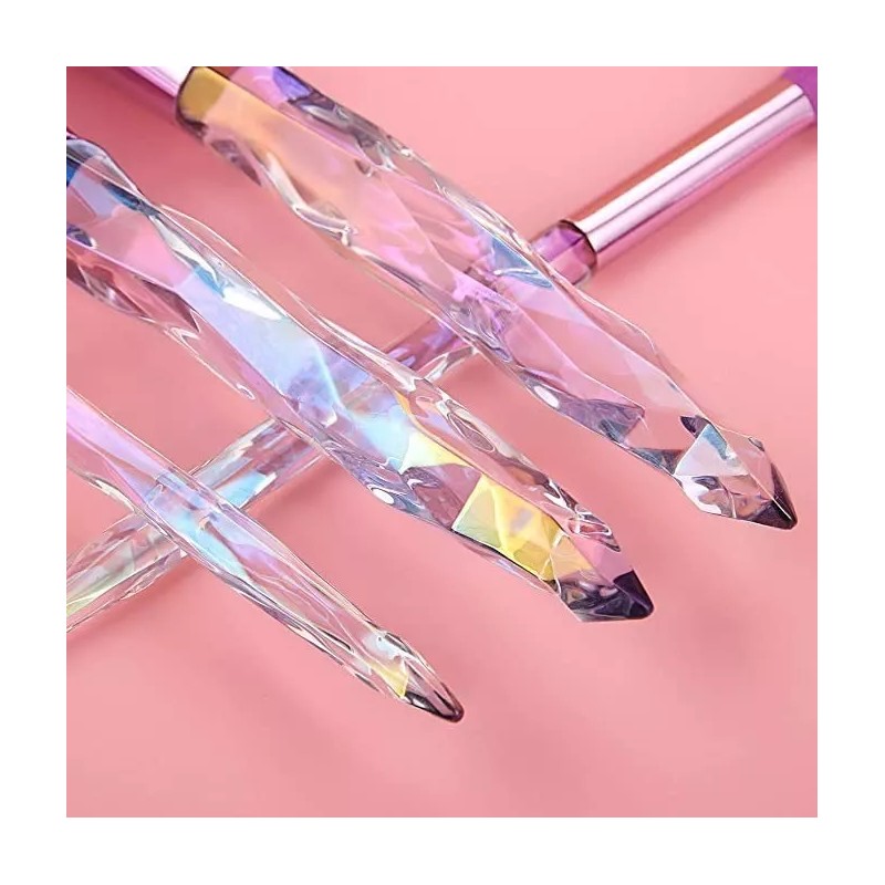 Juego Brochas Para Maquillaje Profesional Cosméticos Mujer