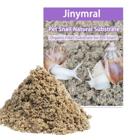 Jinymral 3.5oz Pet Snail Substrate, Ideal Natural Moisturizer for Pet Snail Tanks