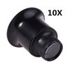 10X 15X 20X Black Jewelers Loupe Magnifier Magnifying Eye Loop