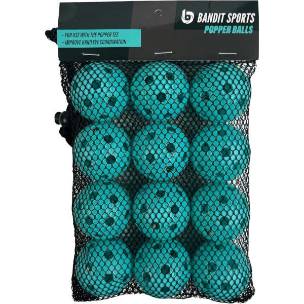 12-Pack Mini Popper Baseballs – Impact-Resista<wbr/>nt Training Balls for Practice