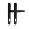 XFORT Uros Matt Black UPVC Door Handle, (PZ 92mm, 211mm