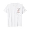 Funny Rabbit in Bag Funny Rabbit T-Shirt